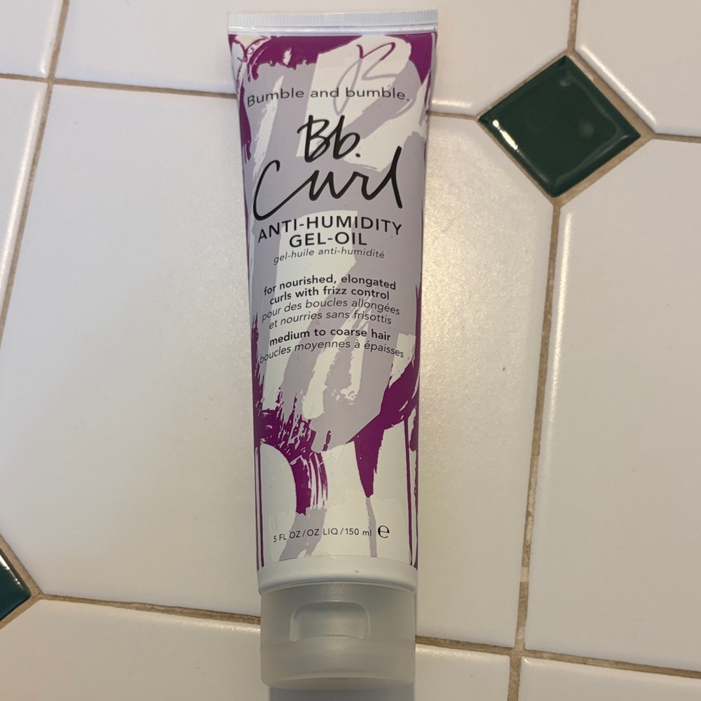 New Bumble and Bumble Curl Gel-Oil Anti-Humidity 5fl oz